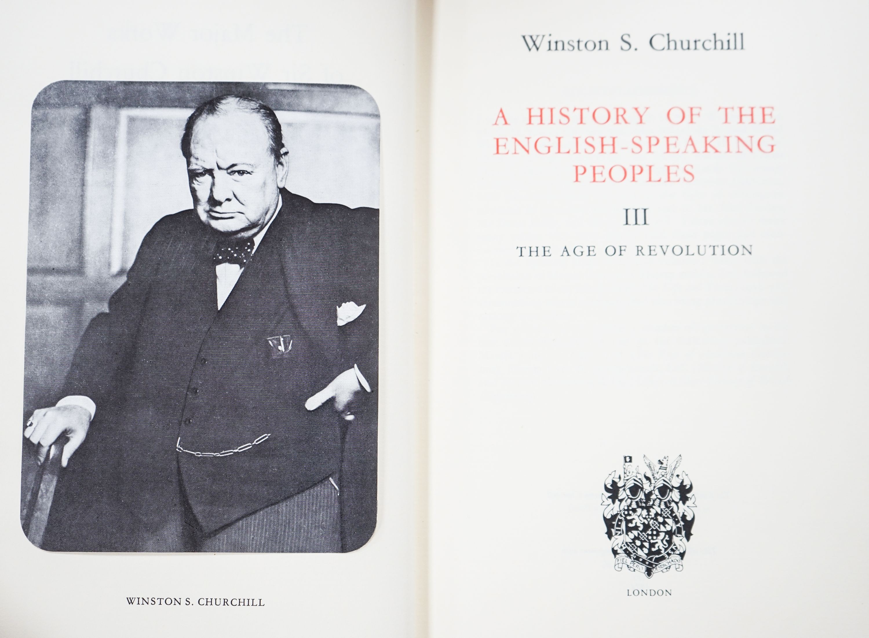 Churchill, Winston, Sir - Works, The centenary 1st Edition, 25 vols, Cassell & Co; London, 1974